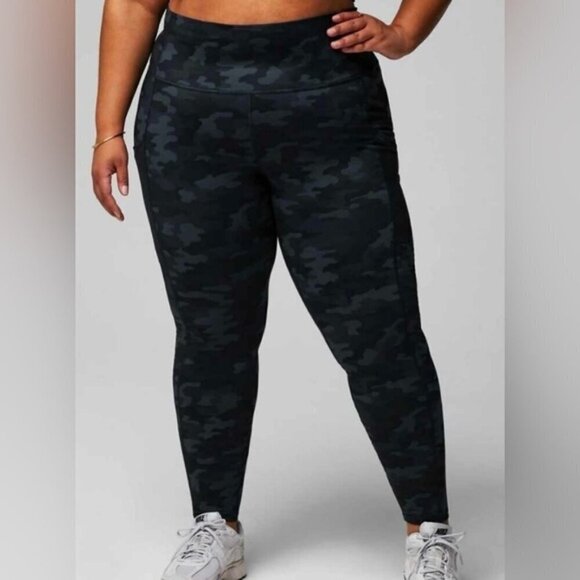 Fabletics - On-The-Go High-Waisted Legging - Tonal Camo. Size: 2X. NIB (1439) - Picture 5 of 10